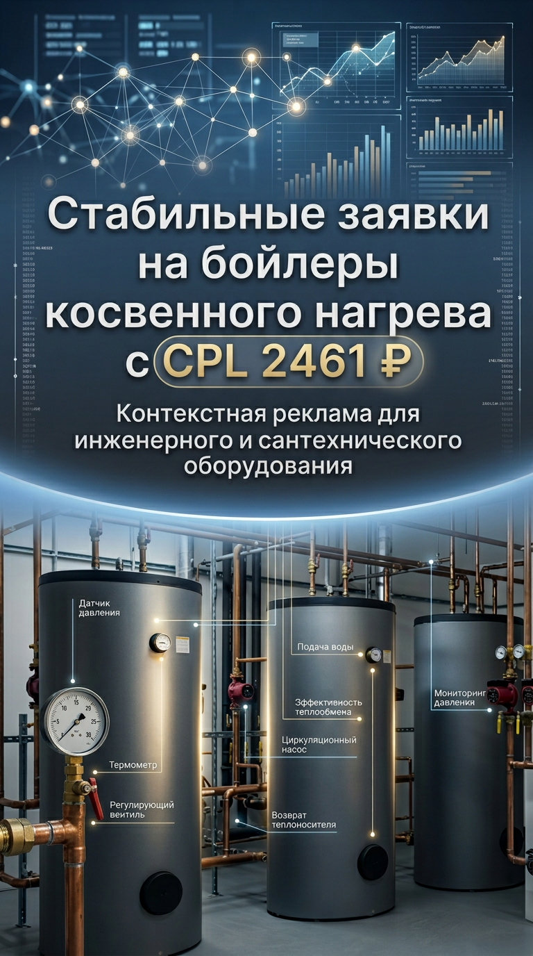 кейс продвижение бойлеров косвенного нагрева через яндекс.директ